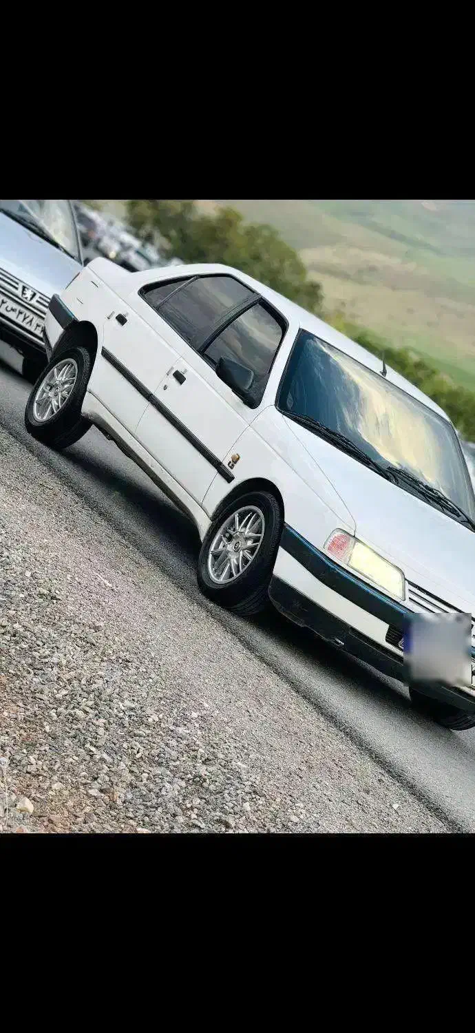 405  nfu tu5 سفید|خودرو کلاسیک|مهاباد (آذربایجان غربی), |دیوار