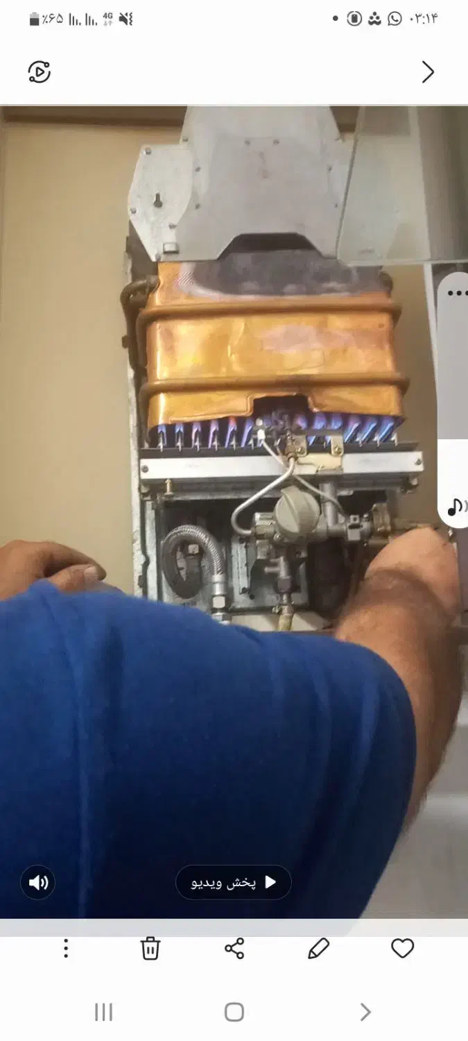 نصب و سرویس وراه اندازی آبگرمکن و بخاری گازی|خدمات پیشه و مهارت|هشتگرد, شهرک ریحانه|دیوار