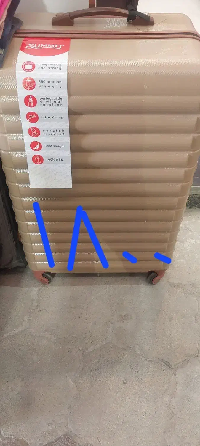 چمدان فایبر گلاس فقط سایز بزرگ|کیف، کفش، کمربند|بروجرد, |دیوار