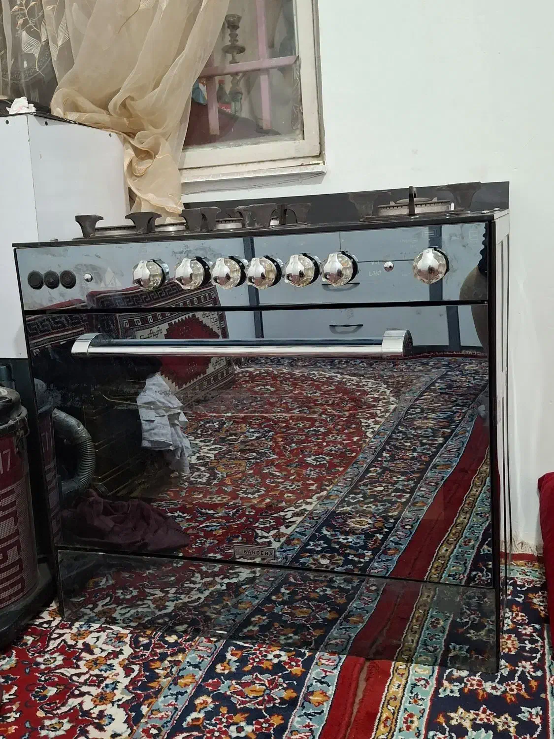 گاز ۵ شعله فردار در حد نو|اجاق گاز و لوازم برقی پخت‌وپز|مشهد, رده|دیوار