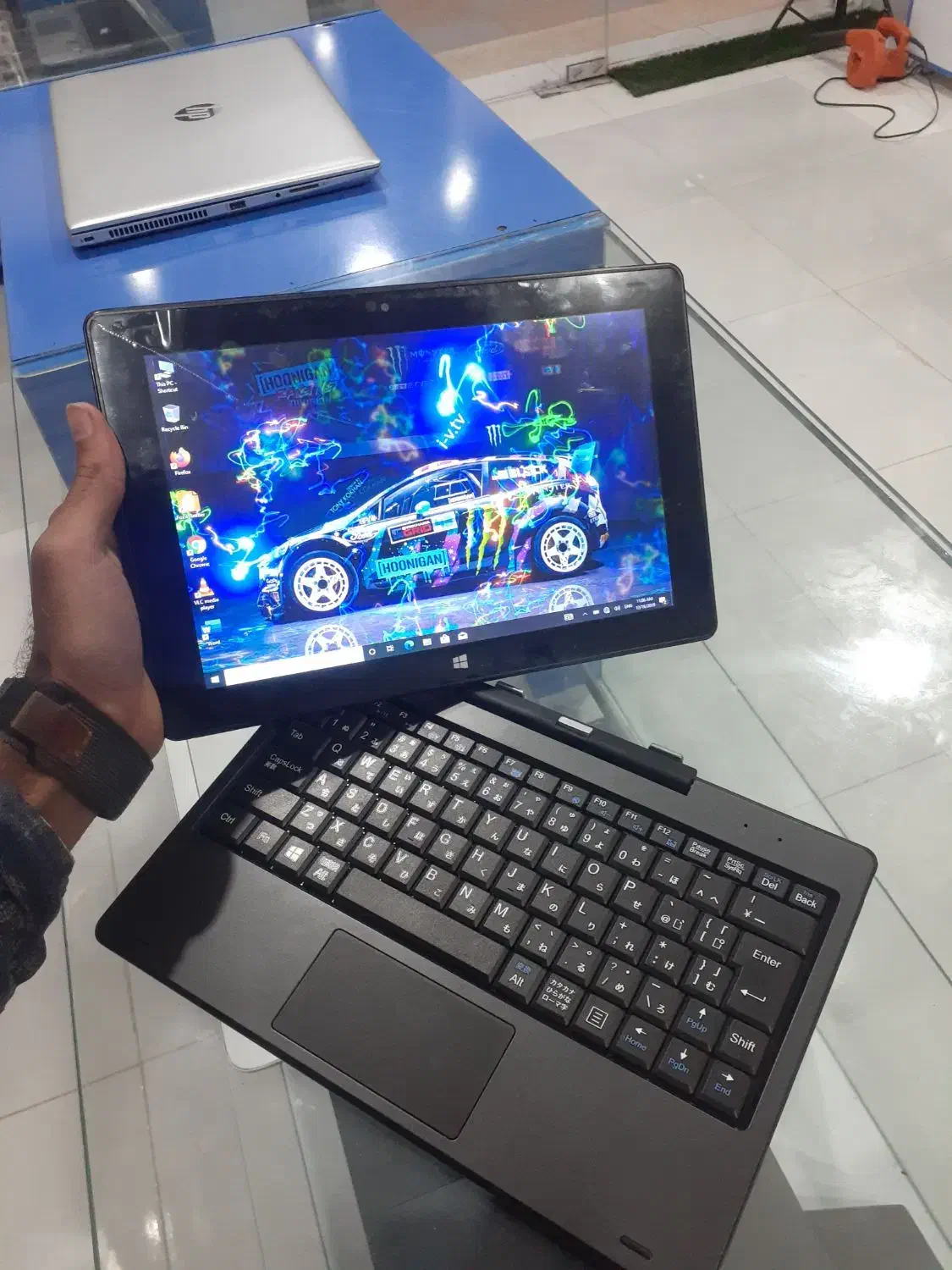 لپ تاپ تپلت شو صفحه لمسی|رایانه همراه|میناب, |دیوار