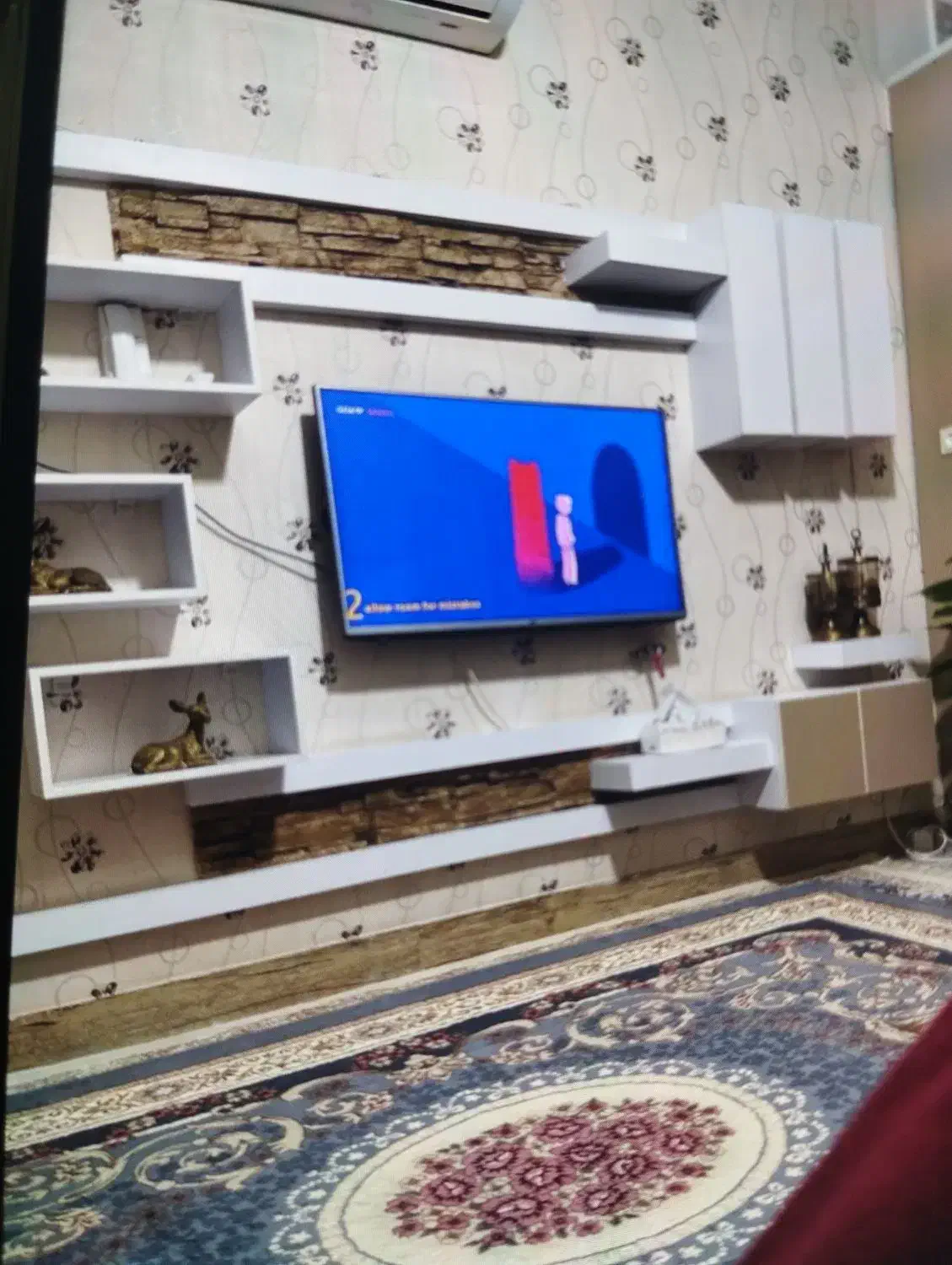 شلف دیواری tv|میز تلویزیون|شیراز, کوشک میدان|دیوار