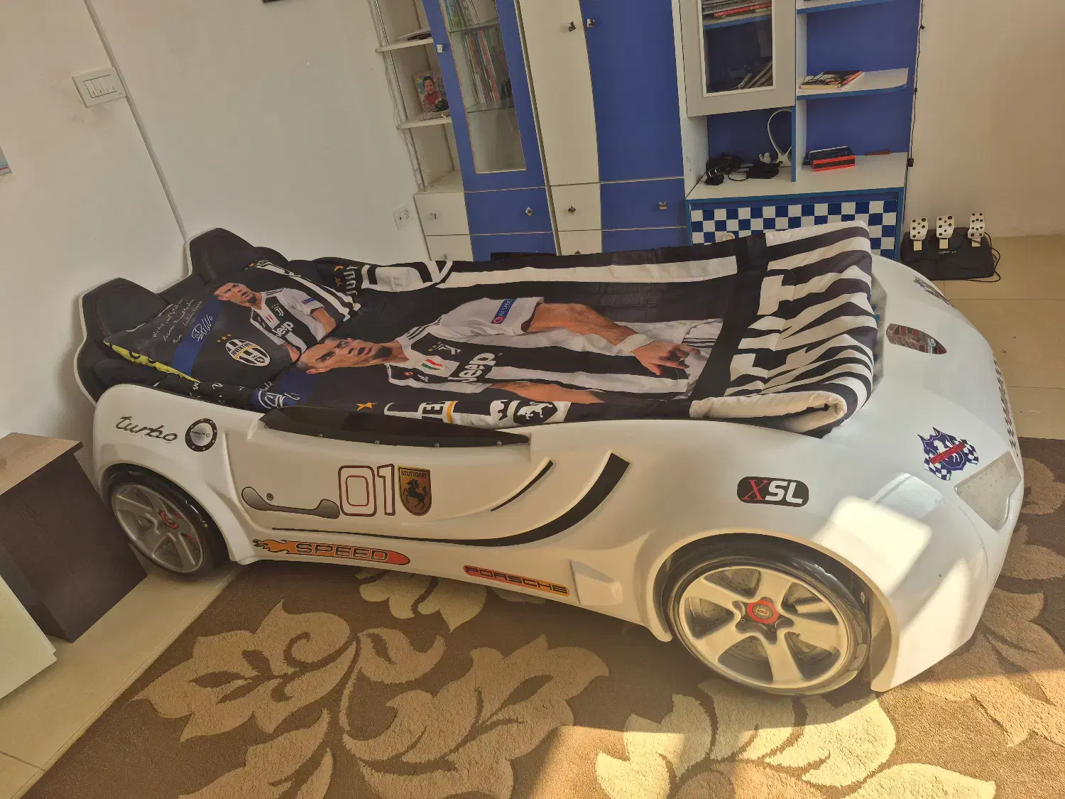 سرویس خواب و کمد کودک فروش فوری با تخفیف ویژه|تخت و صندلی بچه|زاهدان, |دیوار