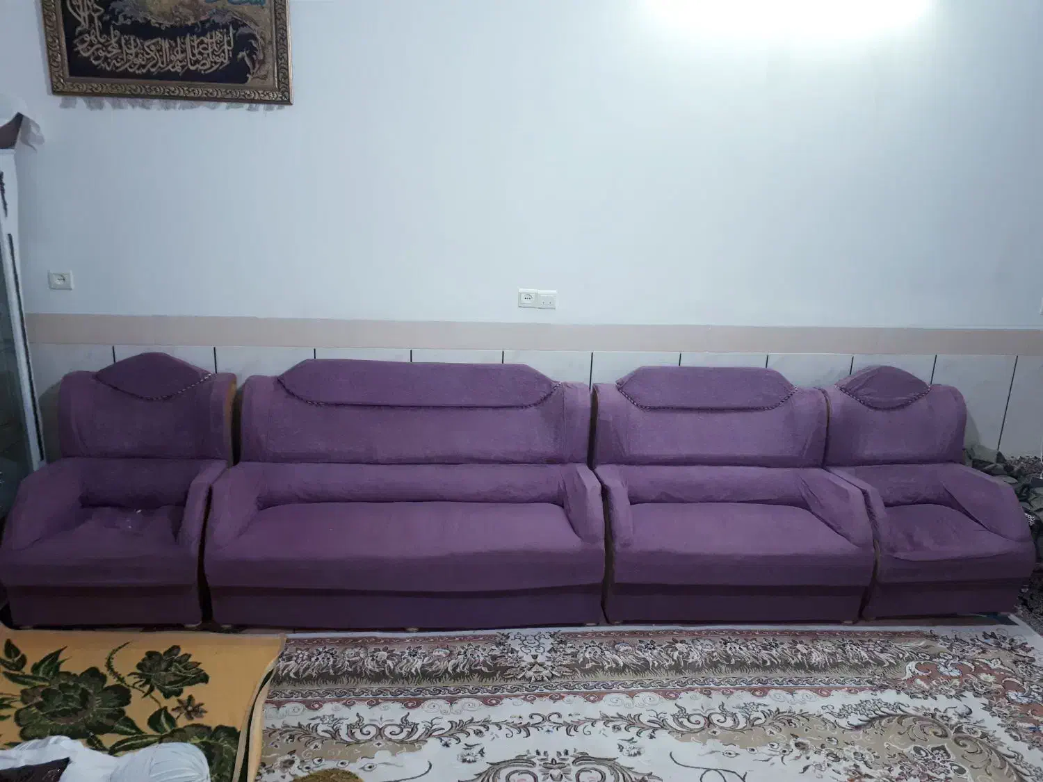 مبل ۷ نفره|مبلمان خانگی و میز عسلی|کنگاور, |دیوار