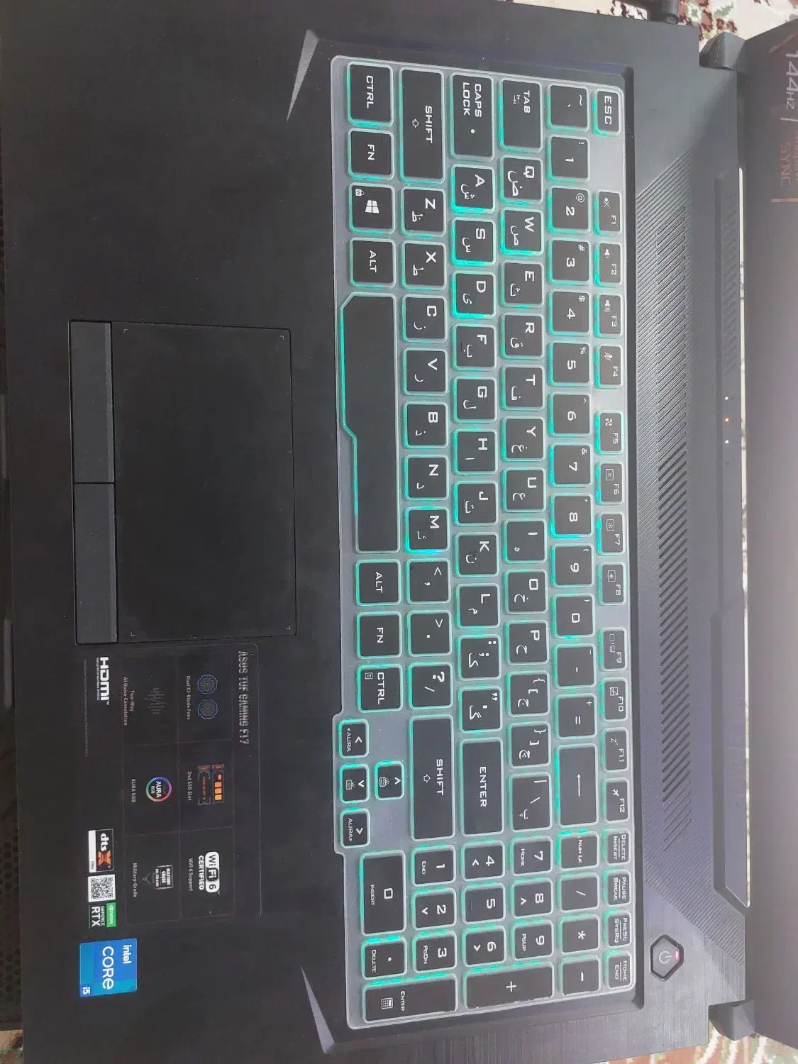 ASUS TUF GAMING FX706HE گیمینگ فوق العاده تمیز|رایانه همراه|تهران, سبلان (لشگر)|دیوار