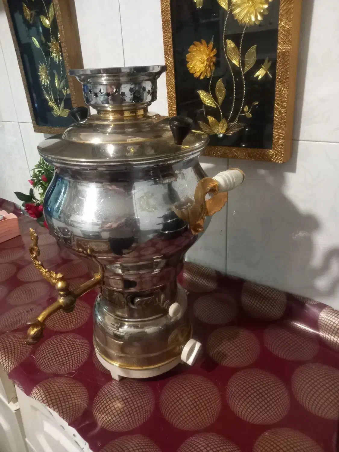 سماور گاز سوز|سماور، چای‌ساز، قهوه‌ساز|قم, یزدان‌شهر|دیوار