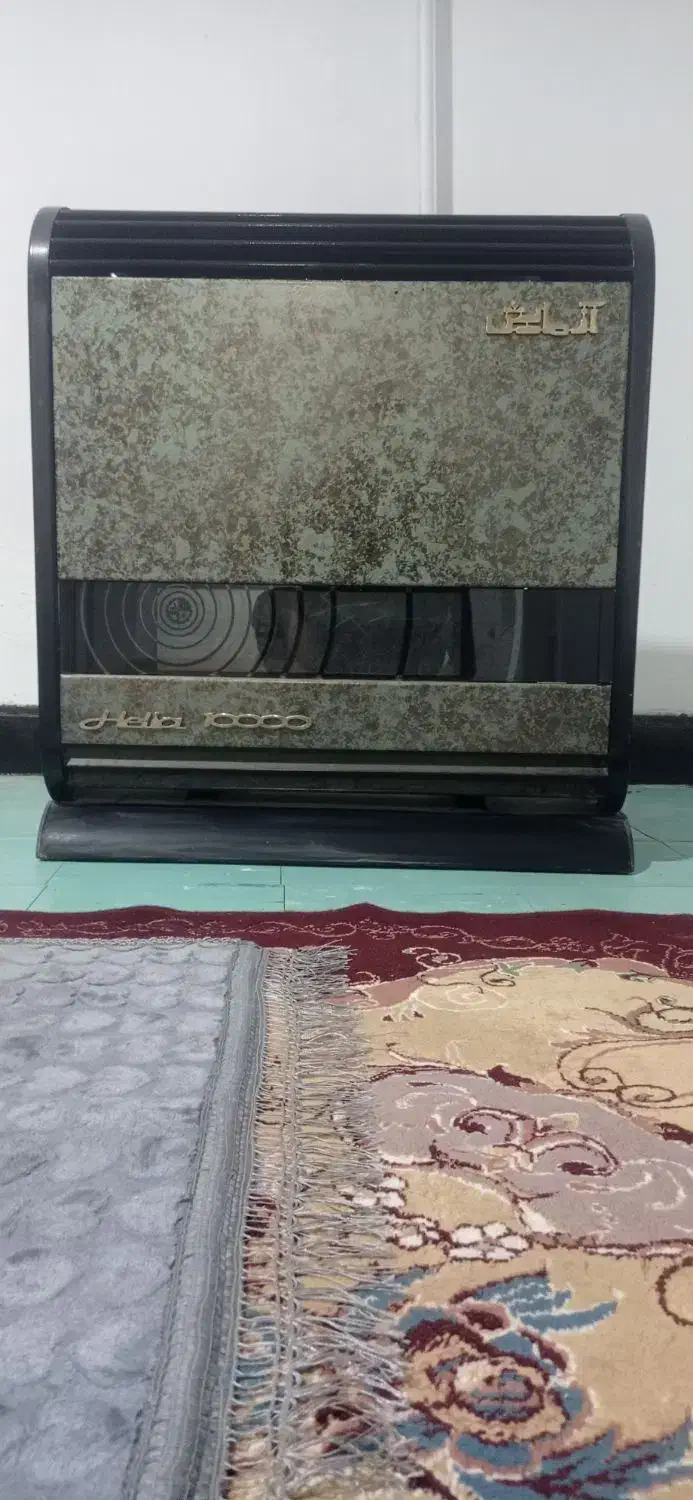 بخاری طرح شومینه ازمایش زیبا ودر حد نو|بخاری، هیتر، شومینه|ایذه, |دیوار