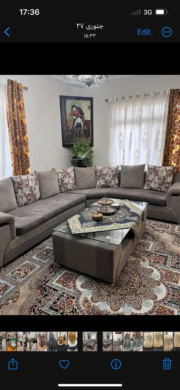 مبل ال بزرگ|مبلمان خانگی و میز عسلی|تنکابن, |دیوار