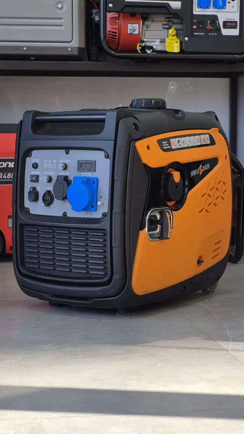 موتور برق 5 کیلوات سایلنت بنزینی هواسدان|ماشین‌آلات صنعتی|تهران, لاله زار|دیوار