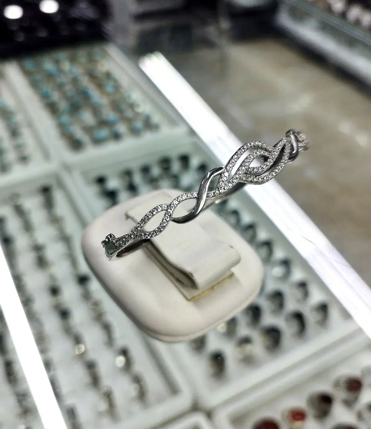 النگو نقره زنانه مدل دستبندی|جواهرات|اصفهان, عسگریه|دیوار