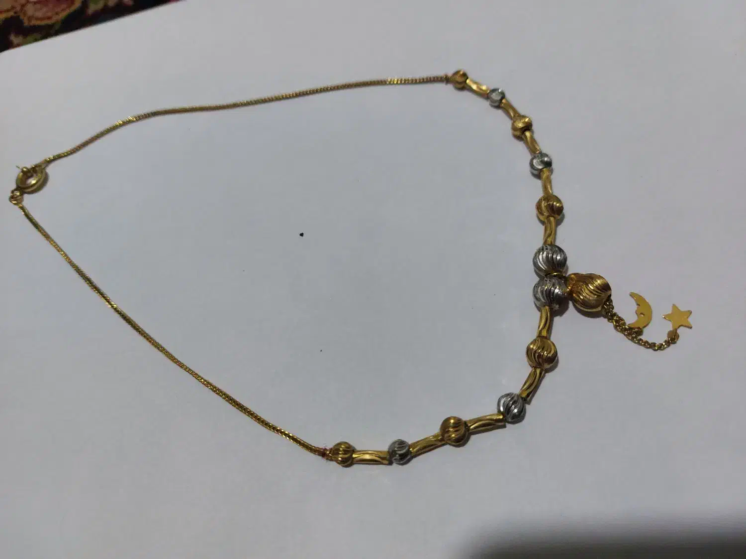 طلا النگو اماراتی گوشواره زنجیر طلا|جواهرات|قم, علی آباد سعدگان|دیوار