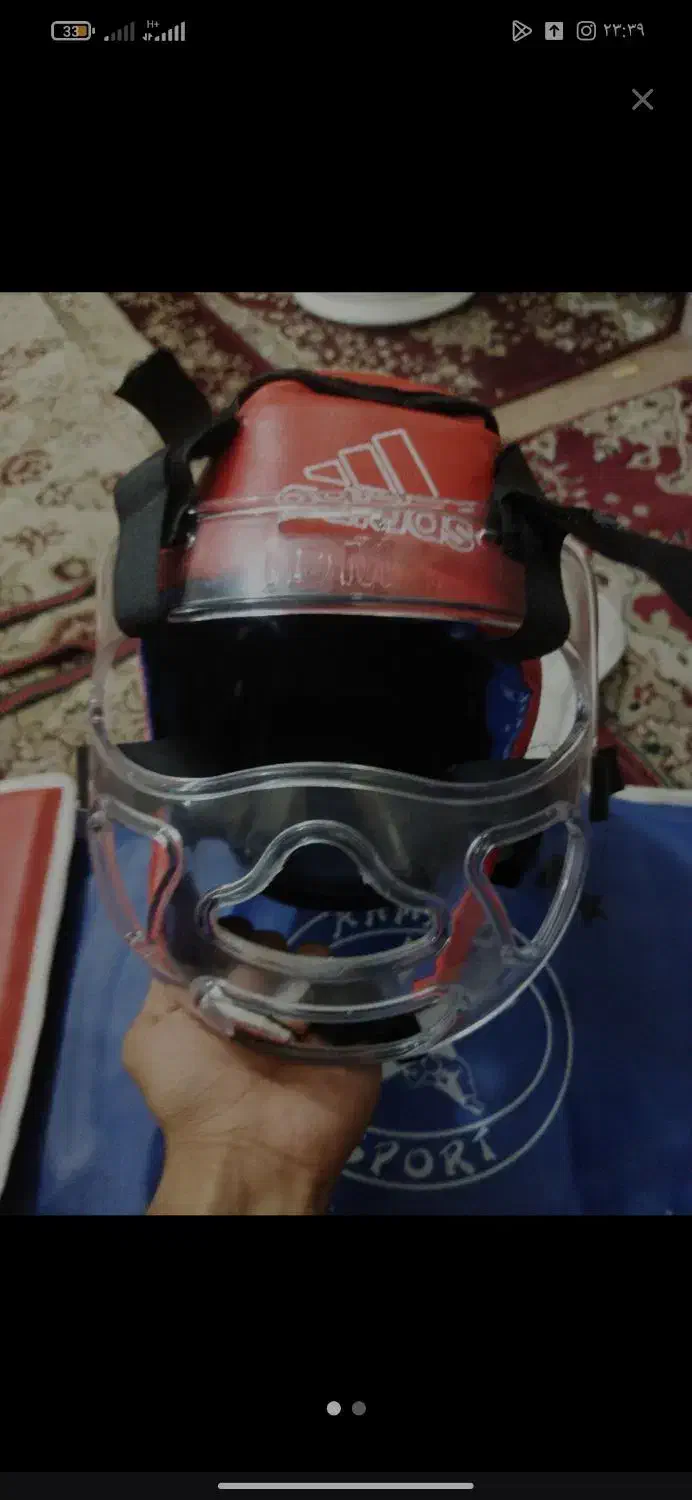 کلاه تکواندو با طلق نو|تجهیزات ورزشی|نجف‌آباد, امیرآباد|دیوار