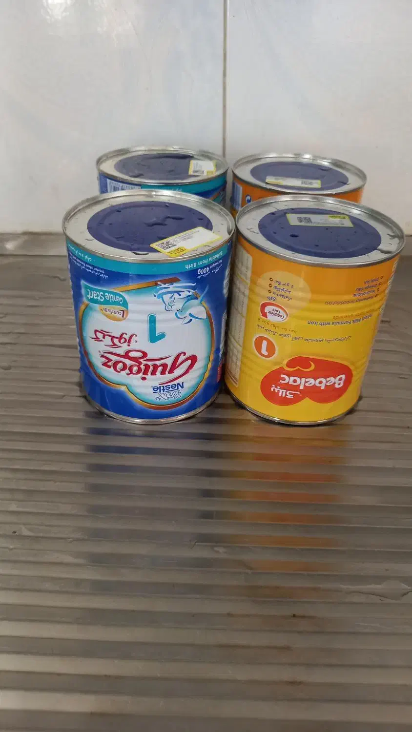 قوطی شیر خشک|ظروف نگهدارنده، پلاستیکی، یک‌بارمصرف|نجف‌آباد, باهنر|دیوار