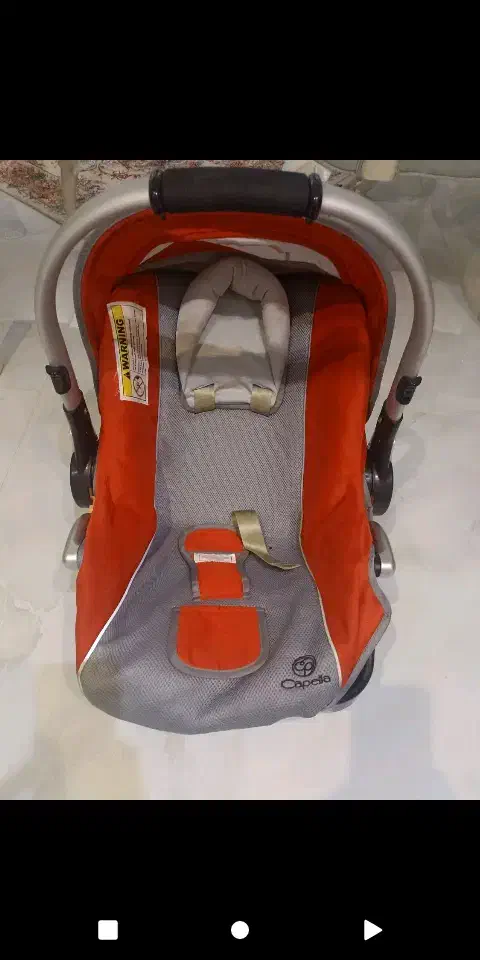 گهواره وکرییر روهم یک ملیون|کالسکه و لوازم جانبی|کرمان, |دیوار