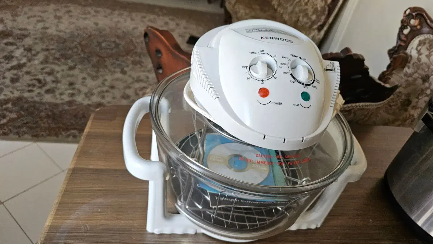 هواپز فر نوری کنوود|اجاق گاز و لوازم برقی پخت‌وپز|ری, صفاییه (چشمه علی)|دیوار