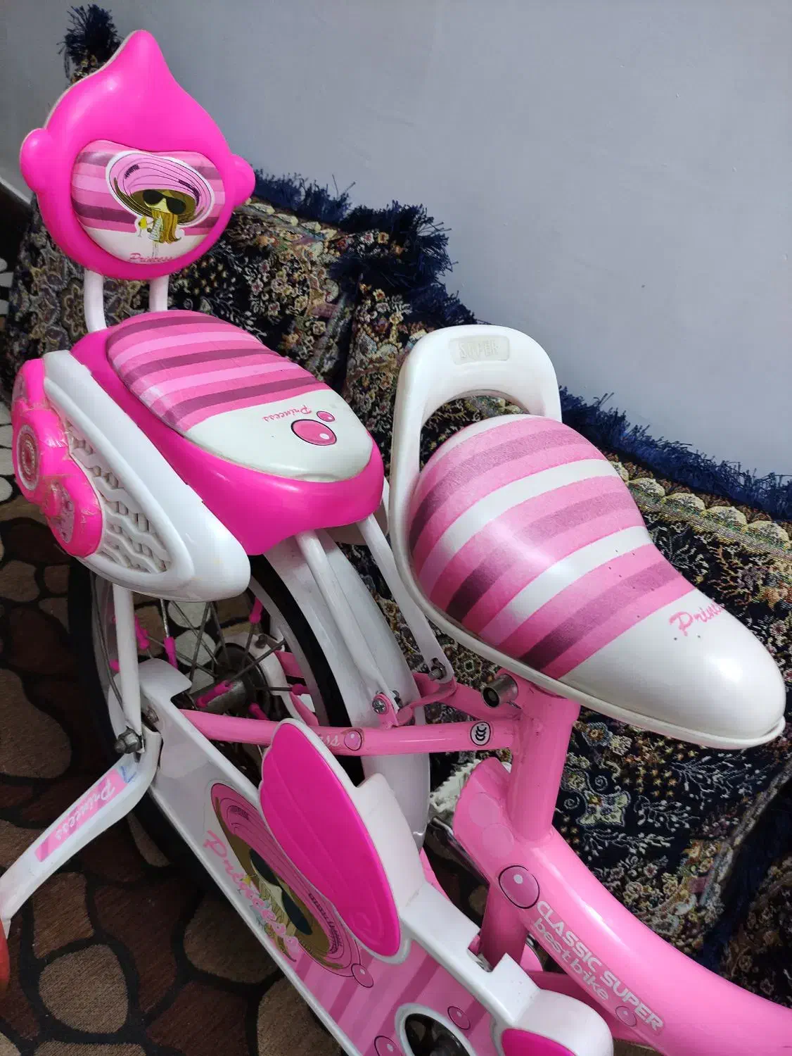 دوچرخه ۱۶ در حد نو رینگ المنیوم دو سر نشین|دوچرخه، اسکیت، اسکوتر|بندرعباس, |دیوار