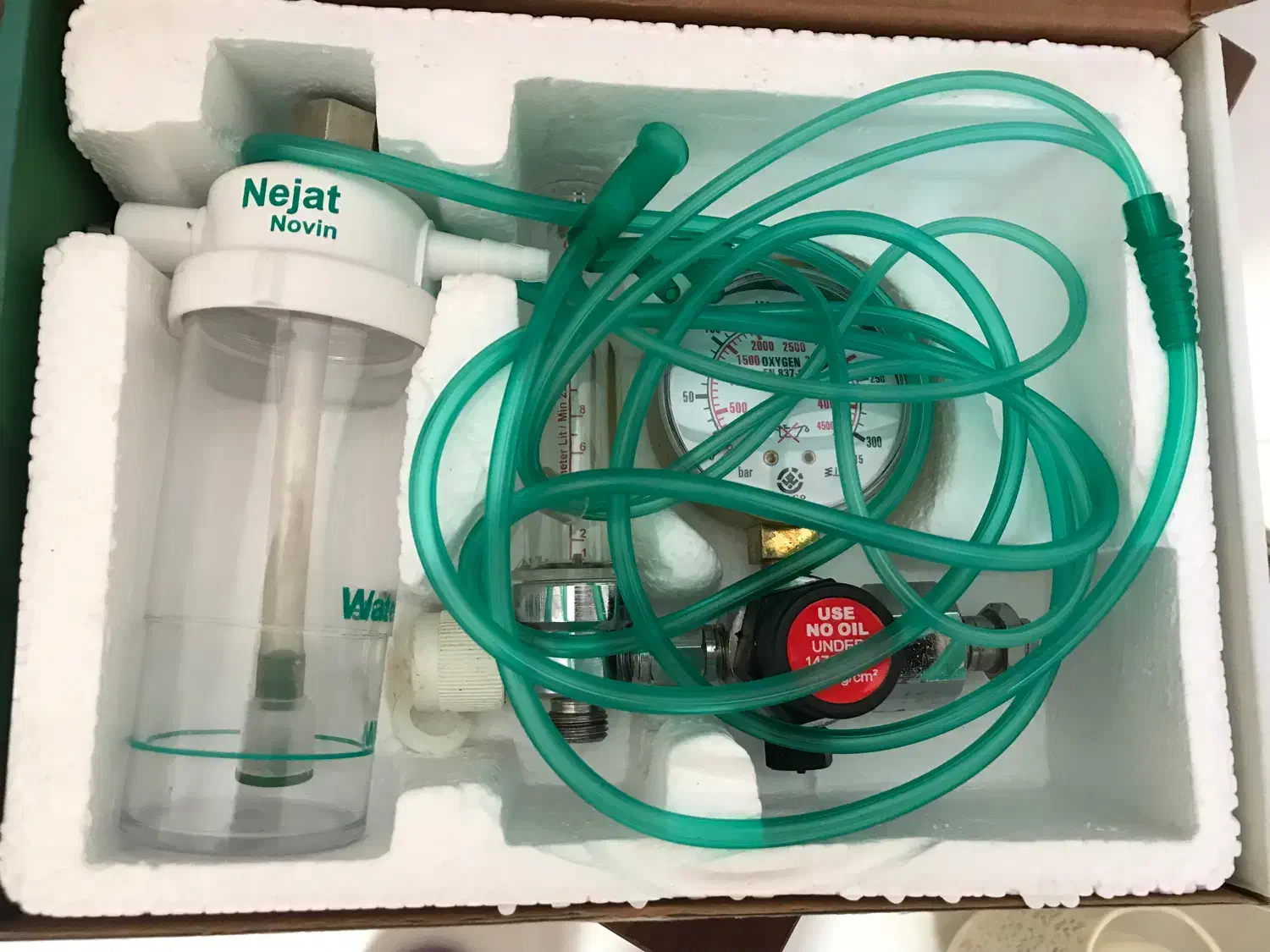 مانومتر(رگلاتور) طبی کپسول اکسیژن|پزشکی|طرقبه, |دیوار