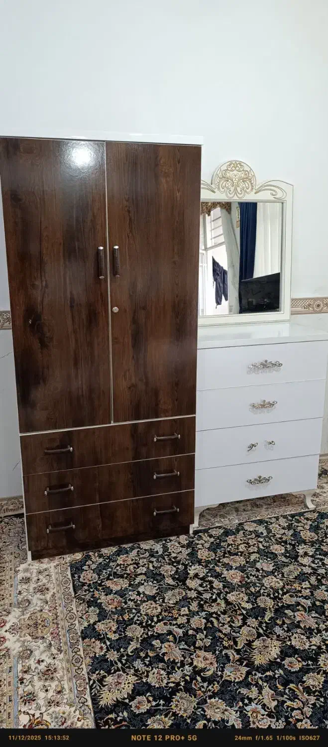 کمدودراوردرحدنو دستساز عمق دار|جاکفشی، کمد، دراور|کرمانشاه, |دیوار