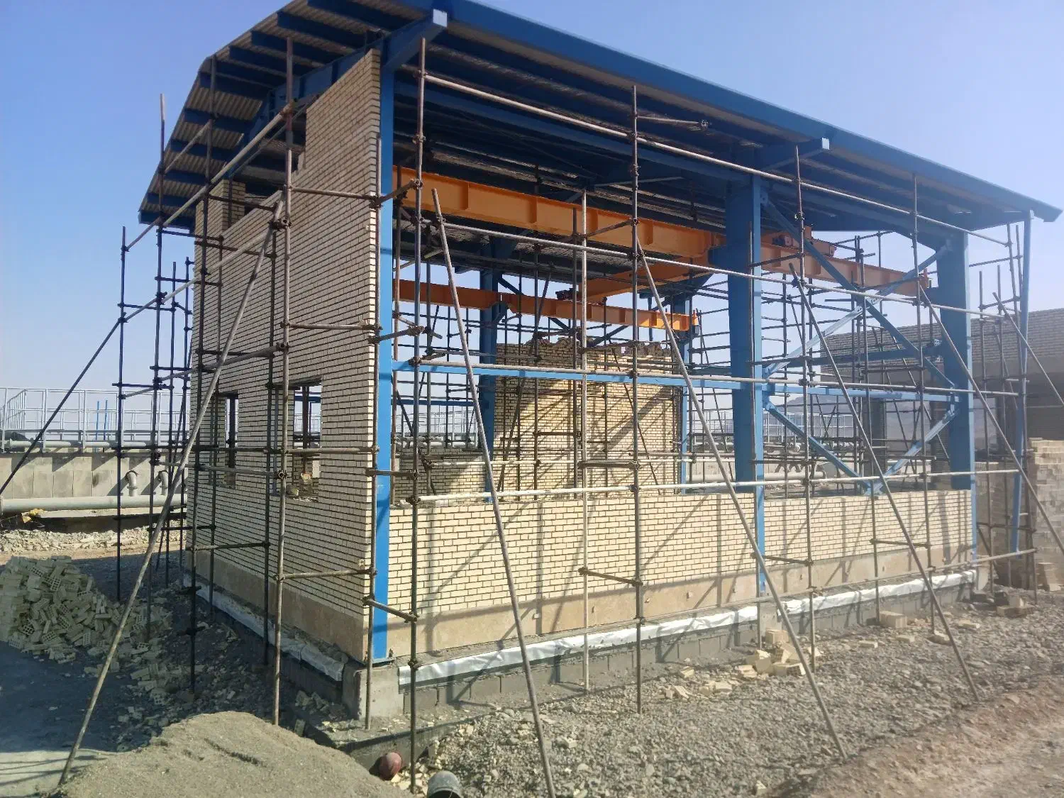 داربست فلزی تابان|خدمات پیشه و مهارت|اصفهان, آبشار|دیوار