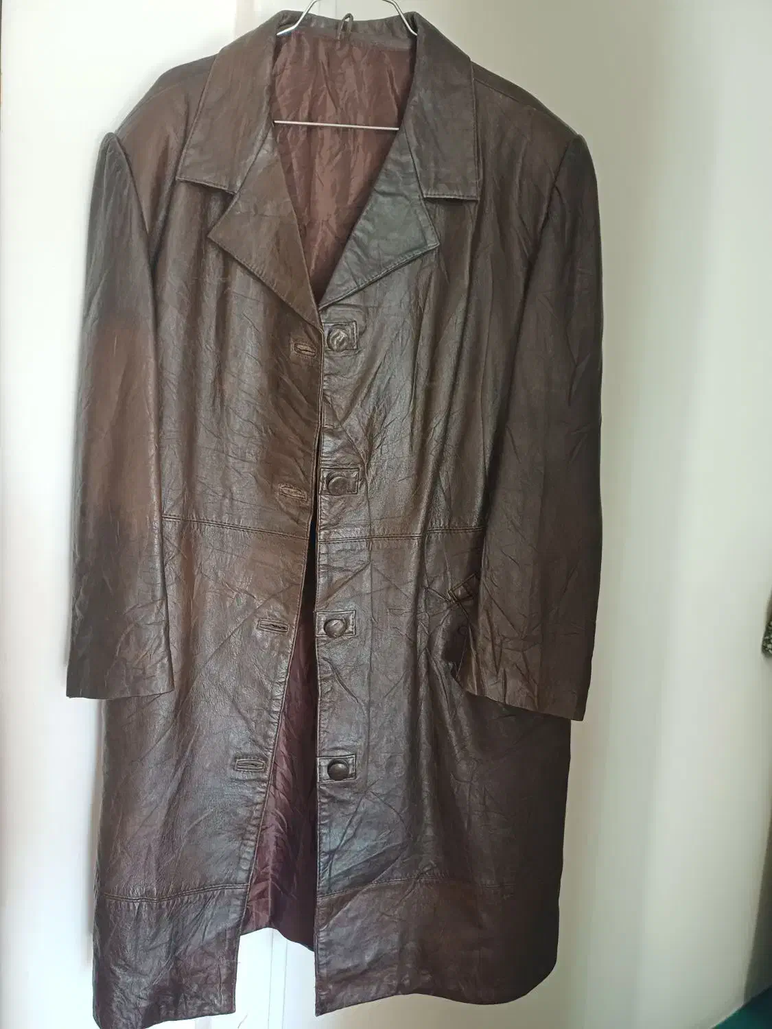 بارانی چرم خالص خارجی|لباس|تبریز, |دیوار