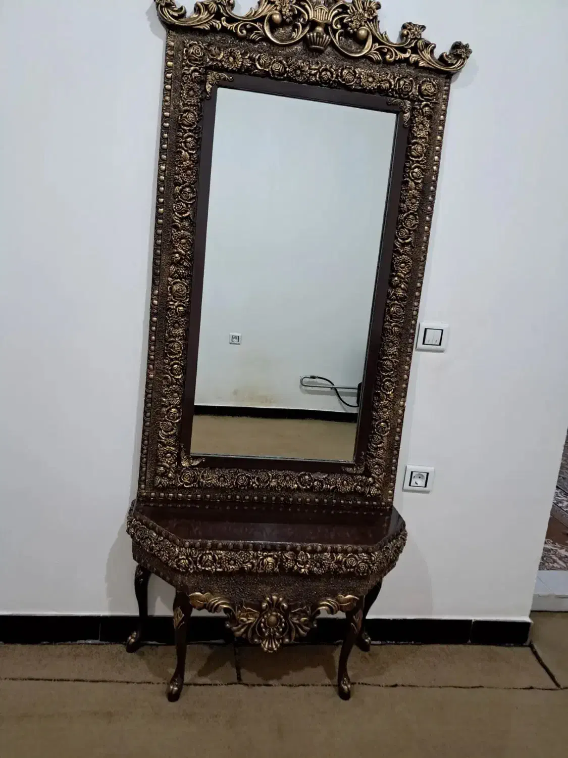 آینه ومیزتلفنی وساعت|ساعت دیواری و تزئینی|مریوان, |دیوار