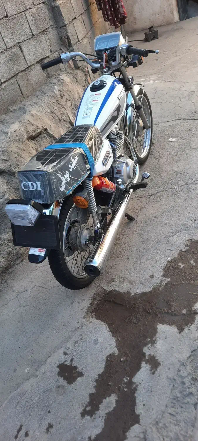 موتور ۱۲۵ اسپرت مزایده ای|موتورسیکلت|خوی, |دیوار