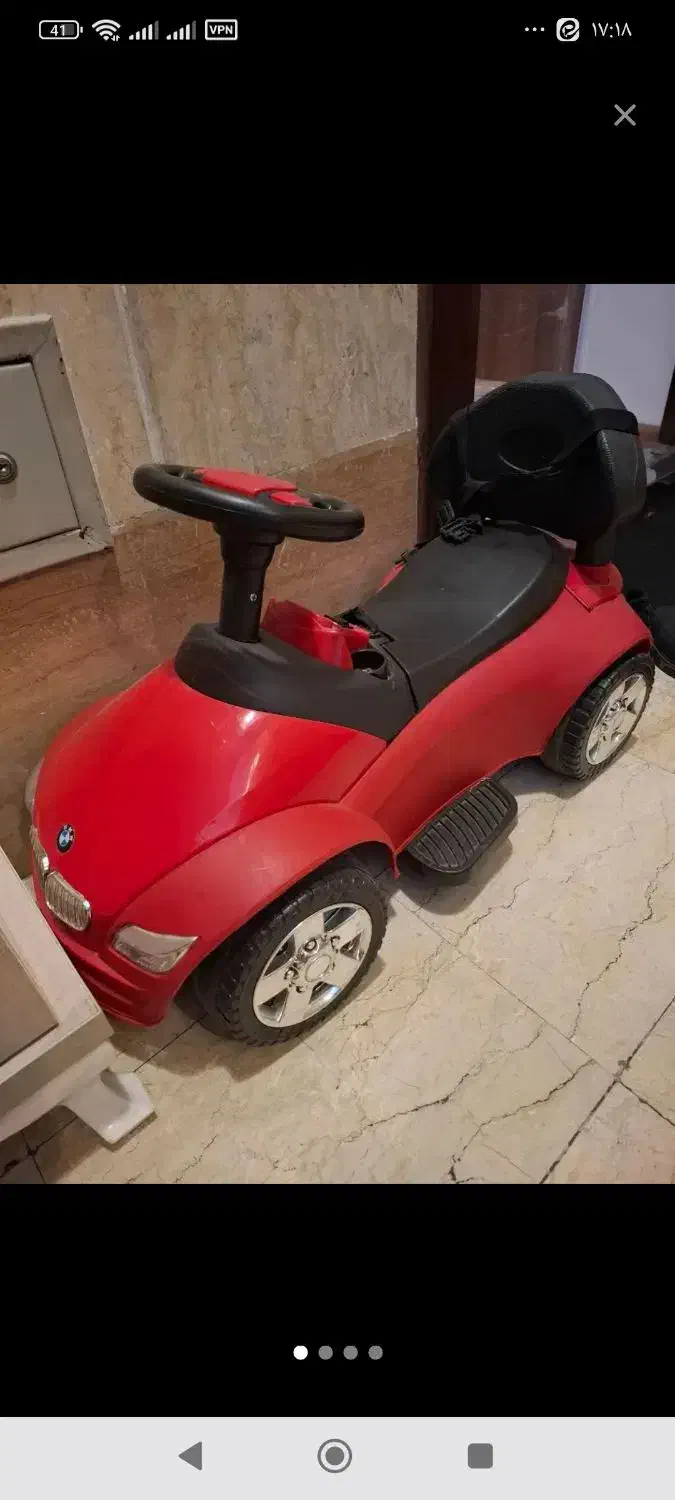 ماشین شارژی  درحد نو|اسباب‌بازی بچه|قم, نوبهار|دیوار