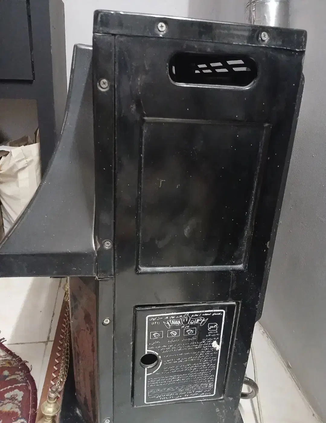 بخاری گازی مدل شومینه ای|بخاری، هیتر، شومینه|مشهد, شهرک لشکر (شهرک غرب)|دیوار