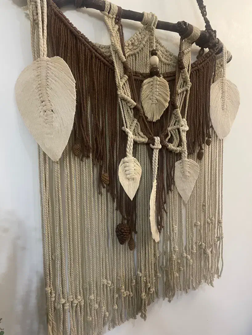 مکرومه دیوارکوب شیک ومدرن|صنایع دستی و سایر لوازم تزئینی|تهران, پونک|دیوار