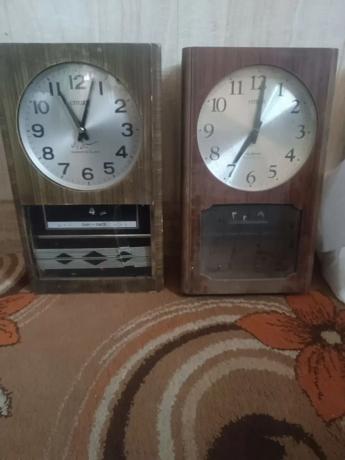 ساعت ظبط رادیو فندک قدیمی|کلکسیون اشیاء عتیقه|قم, باغ اشرافی|دیوار