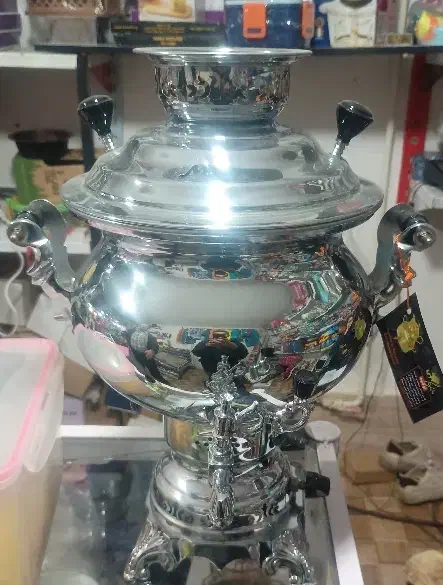 سماور کوره دار ۶ لیتر ماندگار|سماور، چایساز، قهوهساز|نسیمشهر, |دیوار