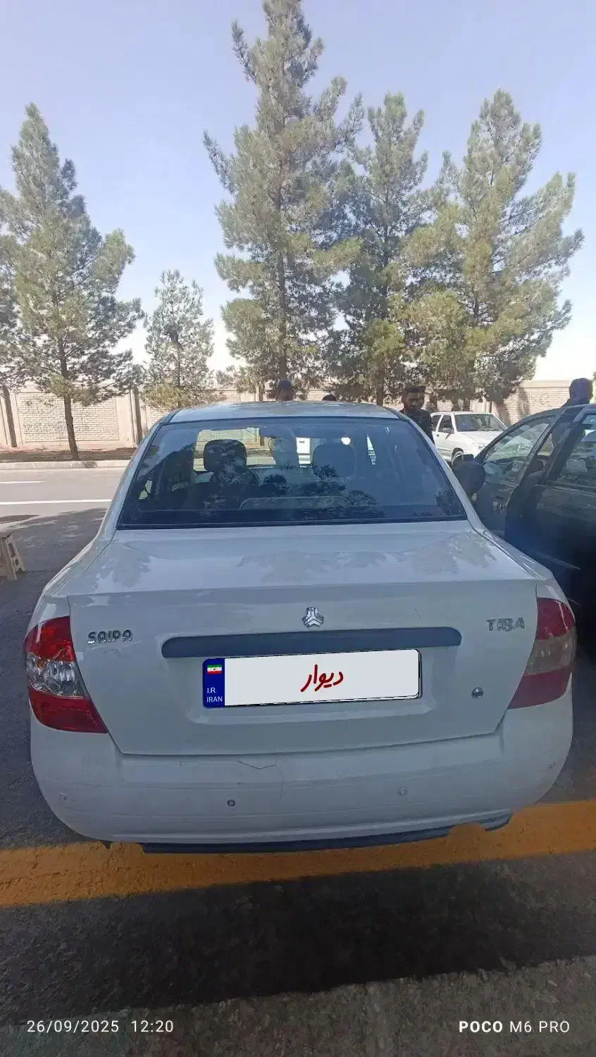 تیبا بدون رنگ مدل ۹۷|خودرو سواری و وانت|فولادشهر, سایت صنعتی کاوه|دیوار