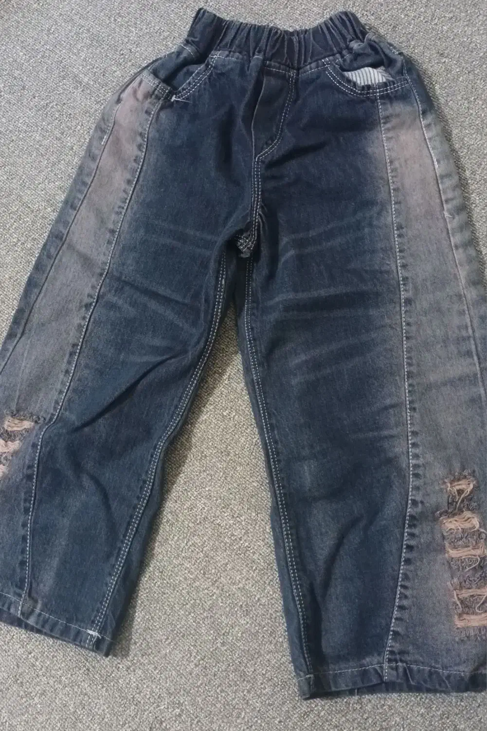 شلوار لی شافل|کفش و لباس بچه|قوچان, |دیوار