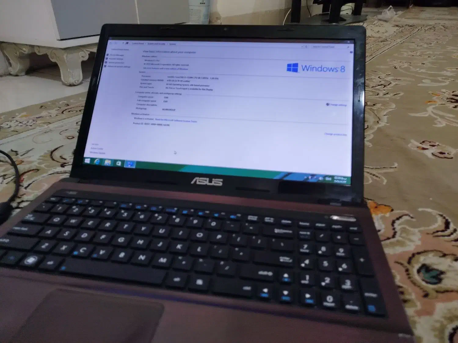 لبتاب ایسوس در حد نو|رایانه همراه|شیراز, شهرک استقلال|دیوار