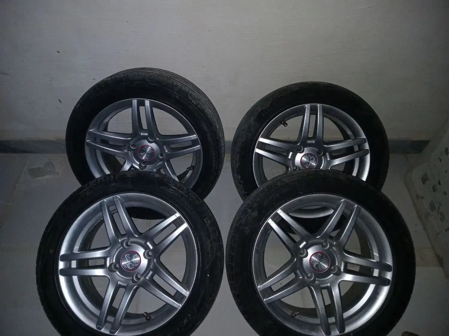 رینگ استرامبلی‌ و لاستیک سایز 15|قطعات یدکی و لوازم جانبی|شهر بابک, |دیوار