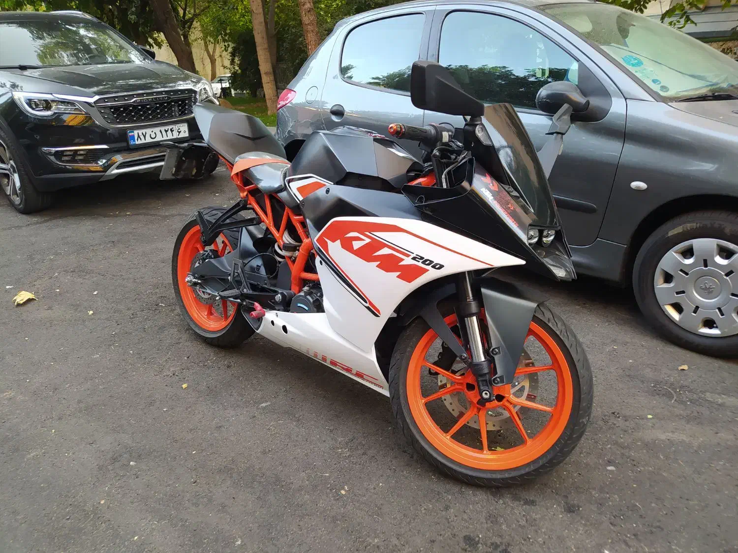KTM RC200|موتورسیکلت|تهران, آجودانیه|دیوار