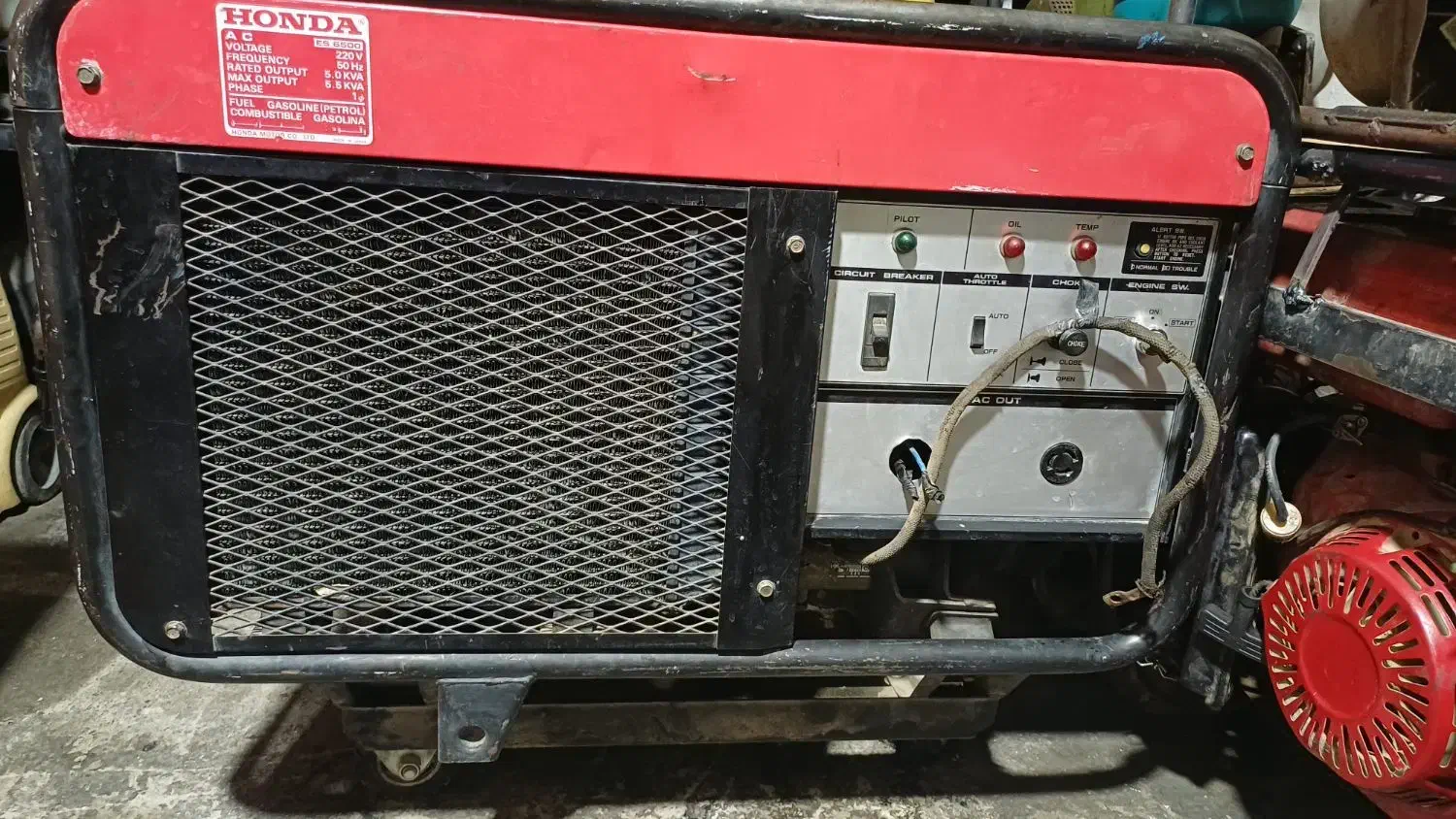 موتور برق ۶۵۰۰|ابزارآلات|کبودرآهنگ, |دیوار