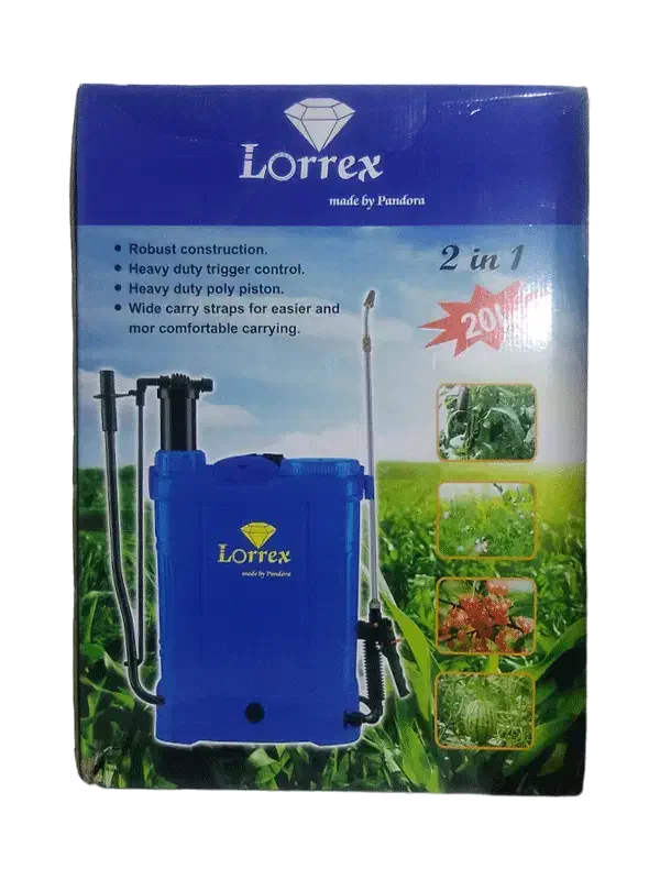 سمپاش دوکاره لورکس شارژی ۲۰ لیتری LORREX|خدمات باغبانی و درختکاری|سرپل ذهاب, |دیوار