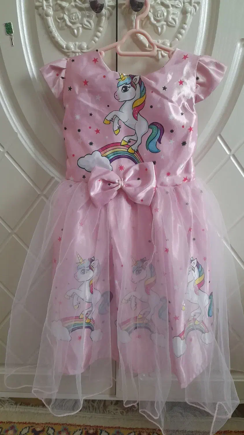 پیراهن دخترانه|کفش و لباس بچه|ماهدشت, |دیوار