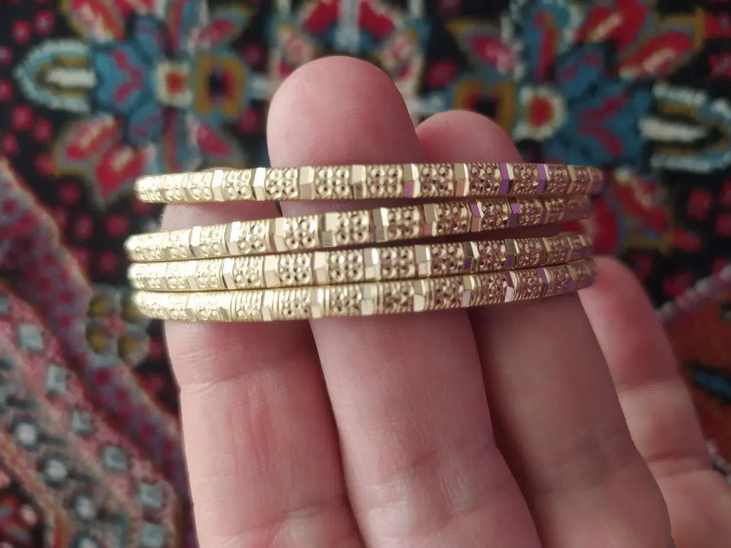 چهار عدد طلای روسی رنگ ثابت به شرط|بدلیجات|زنجان, |دیوار