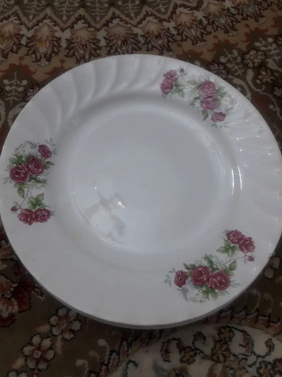 بشقاب چینی قدیمی|ظروف سرو و پذیرایی|خرمآباد, |دیوار