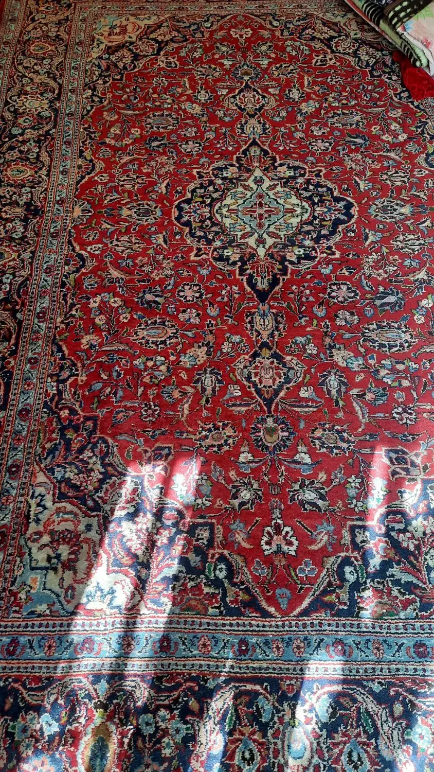 فرش دستبافت قدیمی ۹ متری|فرش|کرج, آسیاب برجی|دیوار