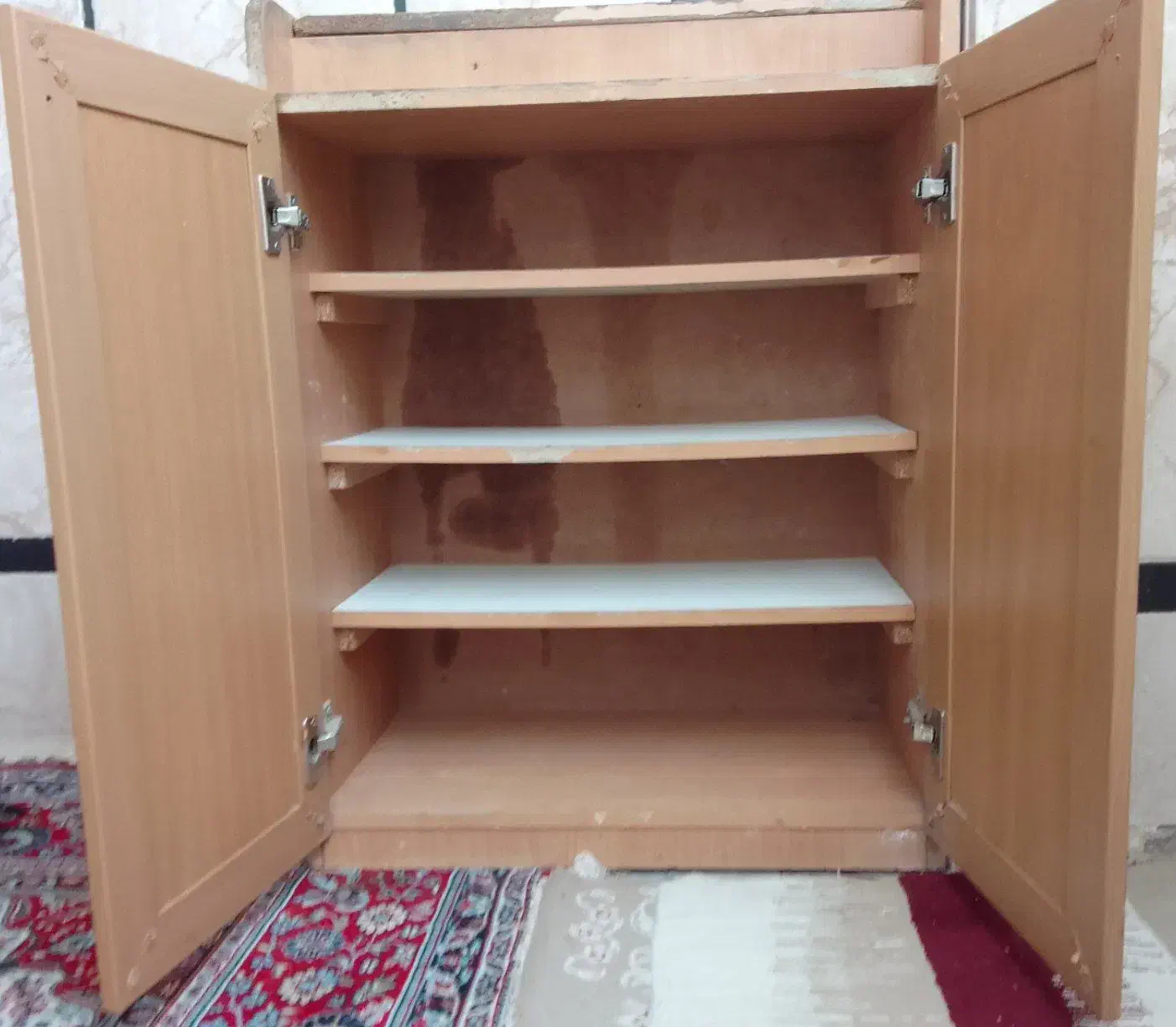 جاکفشی طرح چوب|جاکفشی، کمد، دراور|زابل, |دیوار
