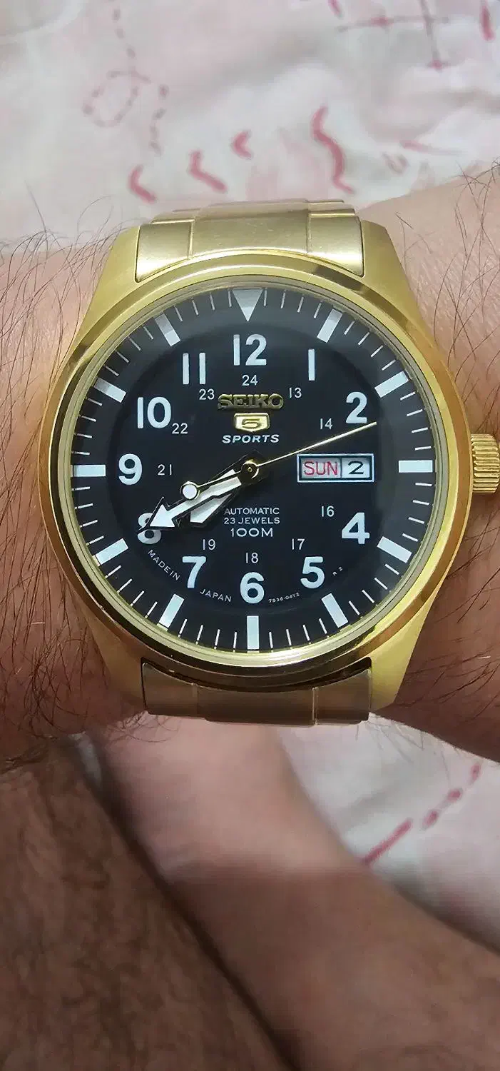 سیکو 5 اتوماتیک رفرنس 4R36A|ساعت|صدرا-فارس, فاز ۱|دیوار