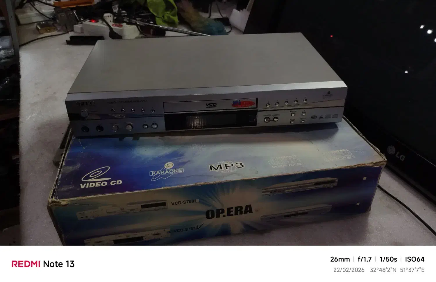 دستگاه DVD    Opera|پخش‌کننده DVD و ویدیو|شاهین‌شهر, گزبرخوار|دیوار