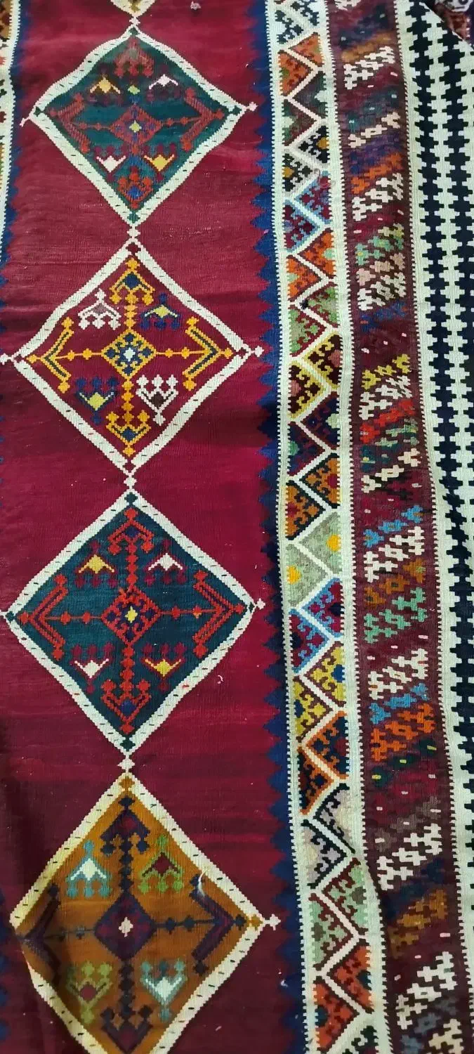 فرش دستبافت گلیم|گلیم، جاجیم، گبه|شیراز, شهرک فرهنگیان|دیوار