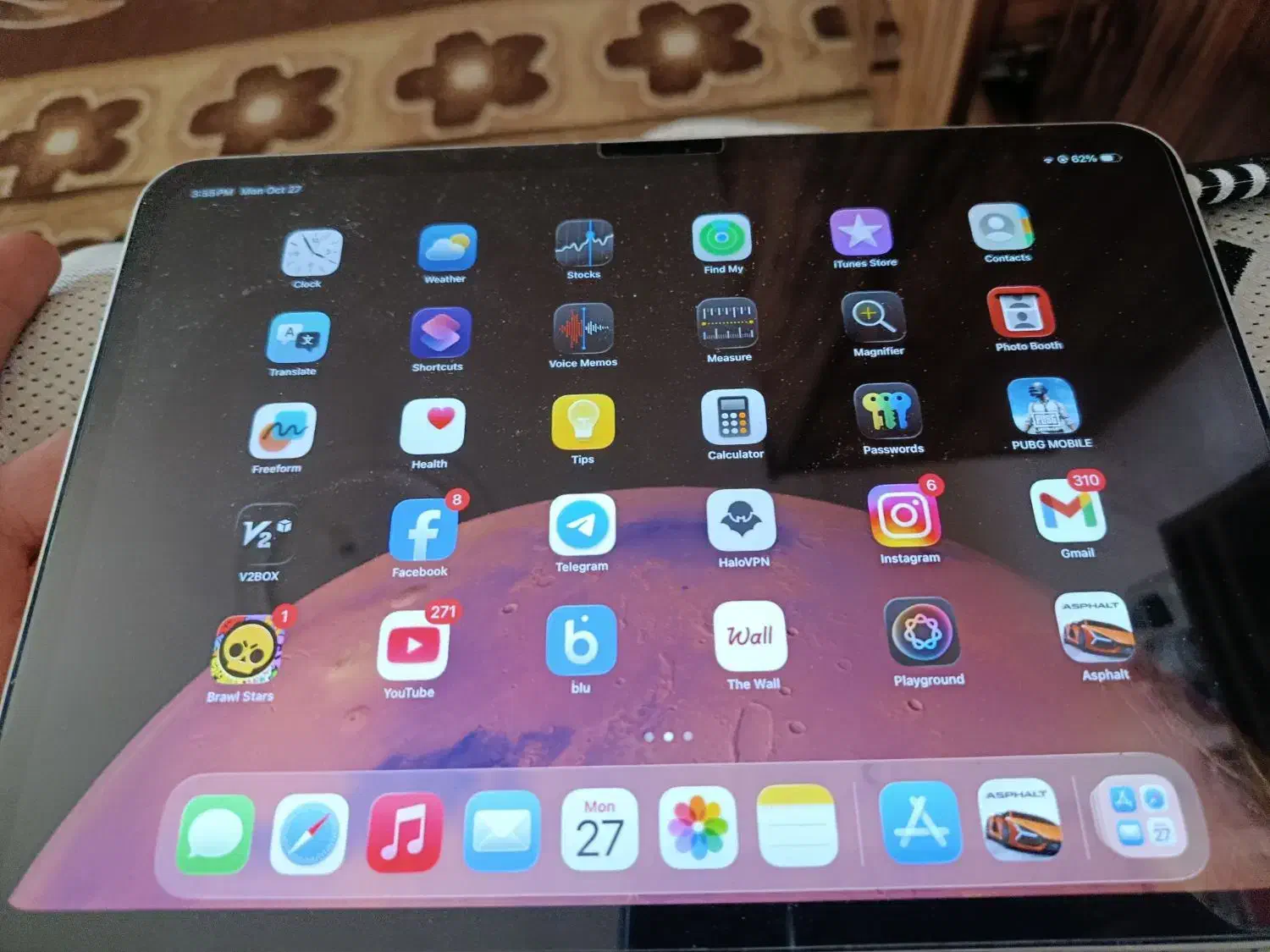 آیپد  پرو ۲۰۲۴ m4|تبلت|شیراز, شهرک مدرس|دیوار