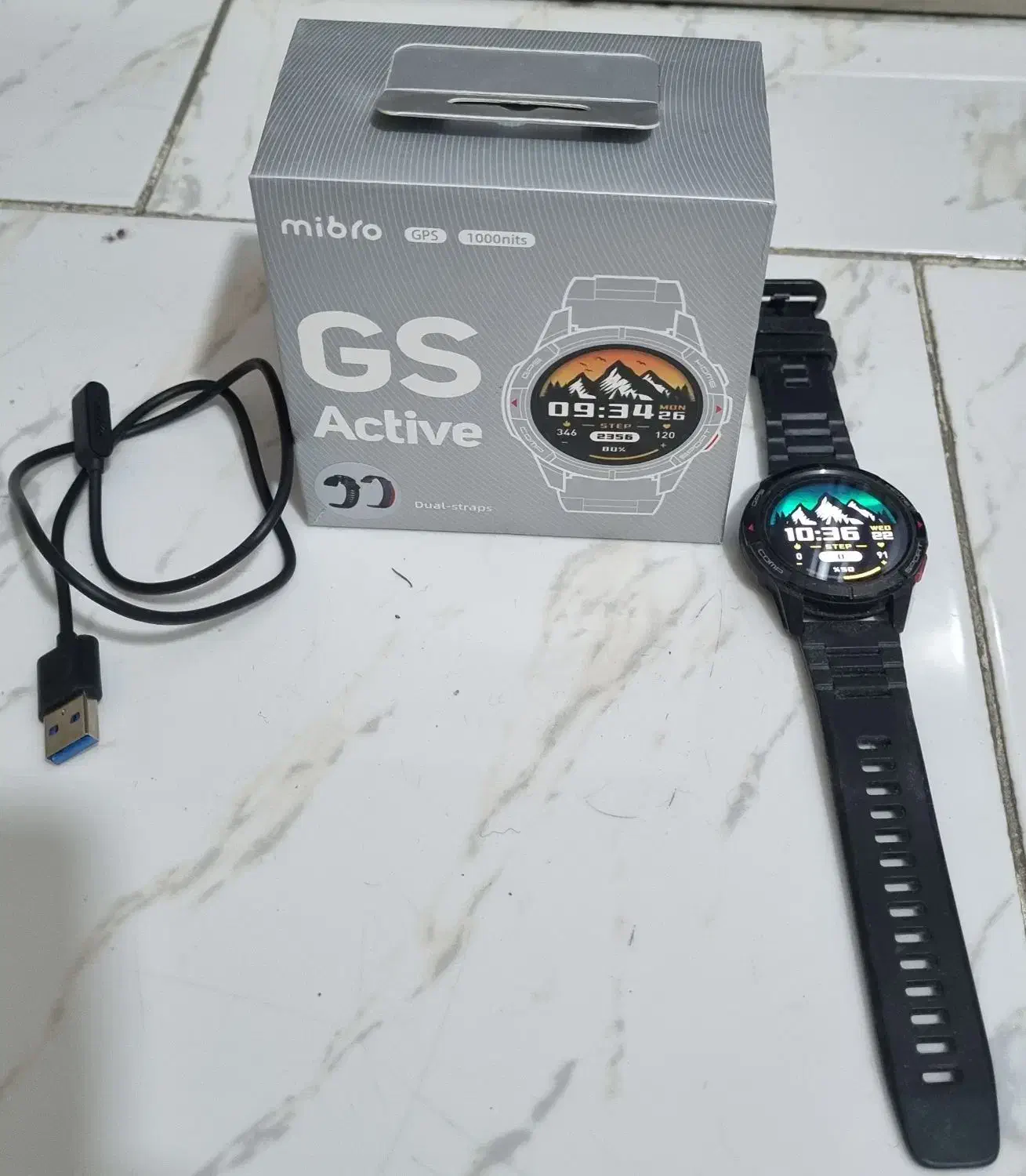 ساعت شیائومی هوشمند میبرو مدل GS Active(درحدنو)|ساعت|اندیشه, اندیشه فاز ۱|دیوار