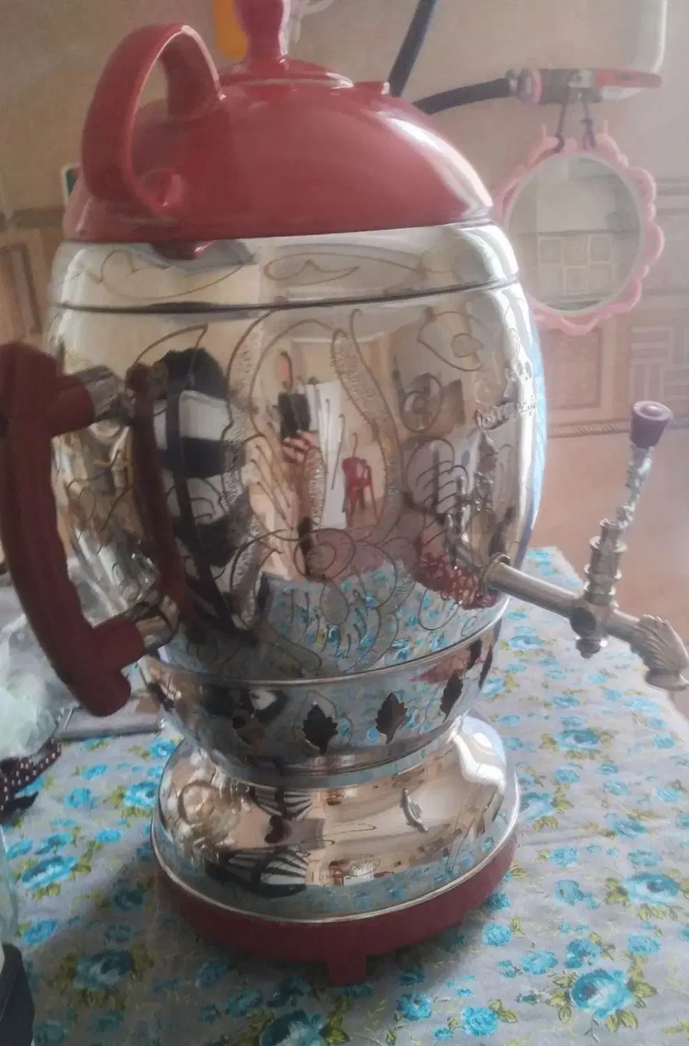 سماور|سماور، چایساز، قهوهساز|اقبالیه, |دیوار