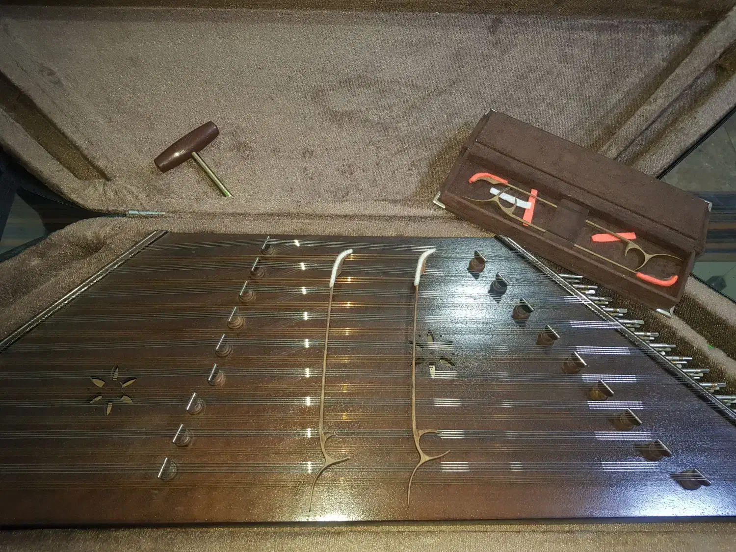 سنتور تک مهر استاد کبیری|سازهای سنتی|قم, ولیعصر|دیوار